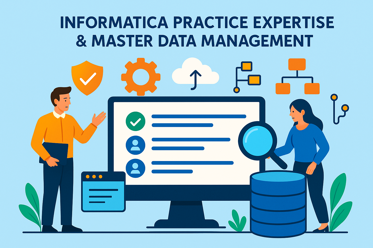 Master Data Management illustration